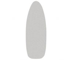 MSV 130068 Housse de Repassage Motifs Assortis Aluminium/Coton/Polyester 125 x 43 x 0,1 cm