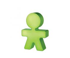 Alessi AKK86 LGR Girotondo Lampe de Table, Plastique, Vert, 14 x 4,5 x 20 cm