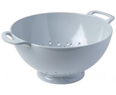 Zeal Passoire Grande (24,1 cm/24 CM), Mélamine, Bleu Canard, 30.5 x 24 x 12.5 cm