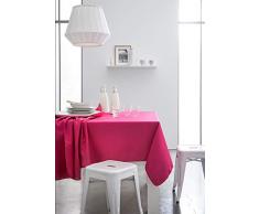 Today 257532 Nappe Coton Jus de Myrtille/Fuchsia 140 x 240 cm