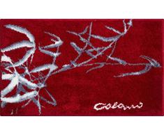 Grund Colani 23 Tapis de Bain, Polyacrylique Supersoft, Rouge, 70x120 cm