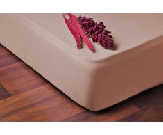 DecoKing Spannbettlaken Drap Housse, Coton, Saumon, 60 x 120-70 x 140 cm