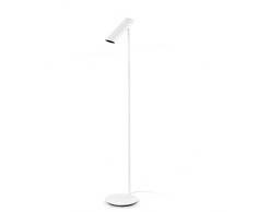 Faro Barcelona 29883 â LINK Lampe de bureau et lampe sur pied, acier, blanc