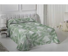 VIALMAN Couvre-lit boutis lÃ©ger 90x190 cm Vert