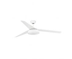 Faro Barcelona 33549 - Vulcano LED Ventilateur De Plafond Blanc avec Moteur DC