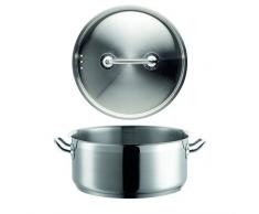 Professional I 926088 Faitout avec Couvercle Acier Inoxydable 18/10 28 cm