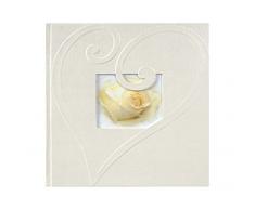 Innova Q140474 Wedding Mémoires Album Photo Traditionnel de Mariage de 60 Pages