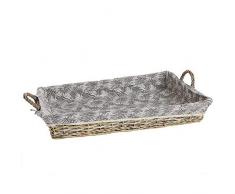 Dcasa Plateau en Osier pour Table à Repasser, Rangement et Organisation du Linge Articles pour la Maison Unisexe Adulte, Multicolore (Multicolore), Unique