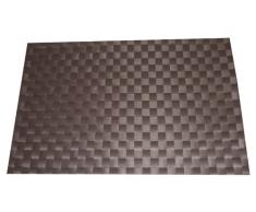 KAUFGUT Set de Table 45Â x 30Â cm TÃªte Marron foncÃ©