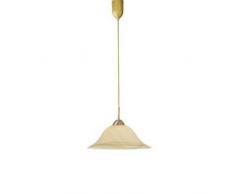 Hufnagel 612915 Lustre E27 100W Laiton Patiné