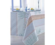 CALITEX Nappe Toile CirÃ©e, Vert, Rectangulaire 180 x 240 cm