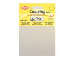 Kleiber Patchs Style Toile Nylon impermÃ©ables Autocollants, Gris Clair