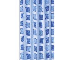 Kleine Wolke 4990700305 Sealife Rideau de Douche Bleu 180 x 200 cm
