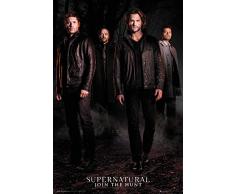 GB Eye Poster Supernatural-Season 12Â Touche Art, Multicolore, 61Â x 91.5Â cm, Maxi