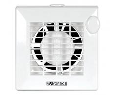 Vortice Aspirateur hélicoïdal pour Mur/Verre, Blanc, 1