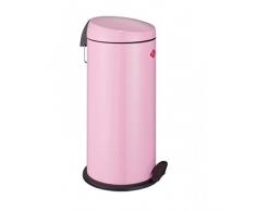 WESCO 121531â26 Capboy Maxi Poubelle à Pédale, INOX, Rose, 30 x 30 x 64 cm