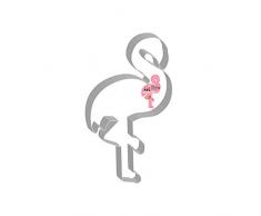 Scrapcooking 1988 Moule découpoir XXLFlamant rose, Acier Inoxydable, INOX, 34,5 x 19,5 x 5 cm