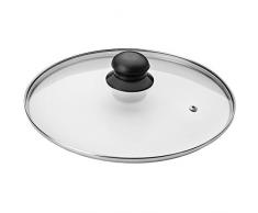 Ibili 970726 Couvercle en verre - Argent ventilÃ© en acier inoxydable - 26 cm
