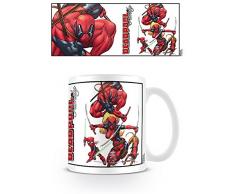 Pyramid International MG25051 Deadpool (Family) Mug CÃ©ramique, Multicolore, 11oz/315ml