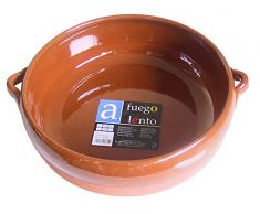 A Fuego Lento A Mijoteuse Sauteuse bombÃ©e Four, Argile, Miel, 28Â cm