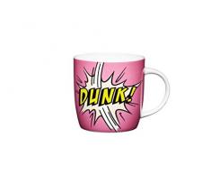 Kitchen Craft KCMBAR106 Tasse de Baril, Porcelaine, Rose/Blanc, 20 cm