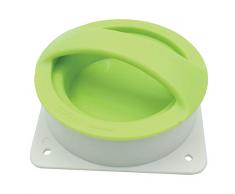 Fackelmann Presse Ã burger vÃ©gÃ©tales, normales et noirs, (couleurâ¯: vert/blanc), quantitÃ©â¯: 1Â piÃ¨ce