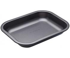 Kitchen Craft KCMCHB72 Plat Ã RÃ´tir, Acier au Carbone, Gris, 28 x 28 x 18 cm