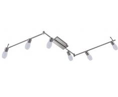 Wofi 9377.06.64.0000 Colo Spot 6 x LED Nickel Mat 5 W 188 x 23 cm
