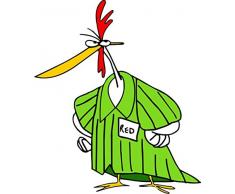 Indigos 4051719959895 Sticker Mural, Bunt, 96 x 82 cm