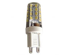 Lighted Ampoule LED 30Â K G9, 3Â W, Blanc, 16Â x 49Â mm