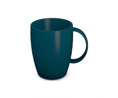 Ornamin Mug avec Anse 260 ml pÃ©trole (modÃ¨le 420) / mug rÃ©utilisable en plastique, mug Ã cafÃ©