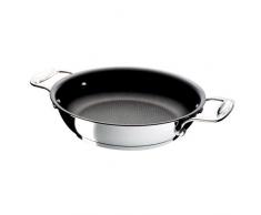 Bekaline 12060064 Chef Plat à Oeufs en acier inoxydable intérieur revêtu 16 cm
