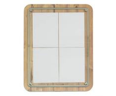 Securit Tableau noir en verre Star 4Â x A4Â (A2) ChÃªne dinformation. Pour Affichage En Bois Avec Un bord style en acier inoxydable et plaque avant en verre. Pour une toile ou fixation murale. 57Â x 75Â x 3Â cm