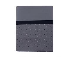 Essix - Housse de couette Toi & Moi Parfum Percale de Coton Lin 200 x 200 cm