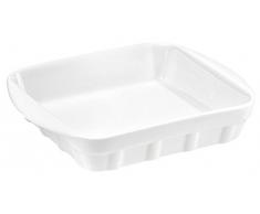 Porcelaine de Reussy 233120GL Plat CarrÃ© Blanc 20 x 20 x 4,5 cm
