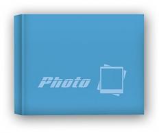 Zep IS5340B Album Photo Ã 40 Pochettes Papier LaminÃ© Bleu 5,3 x 8,5 cm