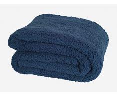 MI CASA Plaid ADENAL 140X200 Marino