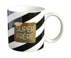 Draeger Mug cadeau Ã message Super frÃ¨re, 350 ML