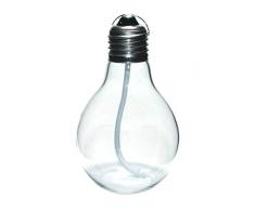 GlasXpert Lampe à Huile Edison ölkerze en Forme dampoule Verre, Transparent, 7 x 7 x 11 cm