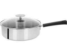 Cristel - S26MN - Sauteuse inox 26cm + couvercle - Collection Mutine