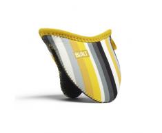 BUILT Mini manique Motif rayures DorÃ©