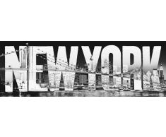Empire 379474 Poster de Porte New York Typeface 158 x 53 cm