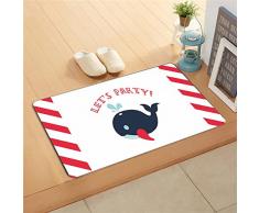 Bonamaison Paillasson dÃ©coratif Multicolore 40 x 70 cm