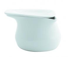 Kahla - Porcelaine pour les Sens 152612A90015C Elixyr Sucrier avec Couvercle Blanc 7 x 6 cm