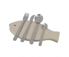 Mono 10681 Petit Service de couverts pour enfant Avec planche à petit-déjeuner 4 pièces