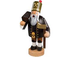 KWO Olbernhau Encens Allemand Fumeur Miner avec la boÃ®te de Ore - 20 cm / 8 Pouces - Authentique Allemand Fumeurs