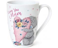 Glamour Girlz Me to You Me to You Mug en Peluche Inscription Love You Mum Rose Boîte Cadeau