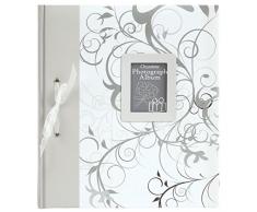 Innova Q7302238 Occasions Album Photo Traditionnel de Mariage de 60 Pages en Coffret Transparent