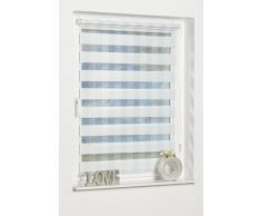 K de Home Wohn-Guide Klemmfix Store Double Rota sans perÃ§age Blanc, Blanc, 40 x 150 cm