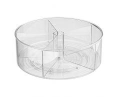 iDesign 62430EU Linus Table tournante, Transparent